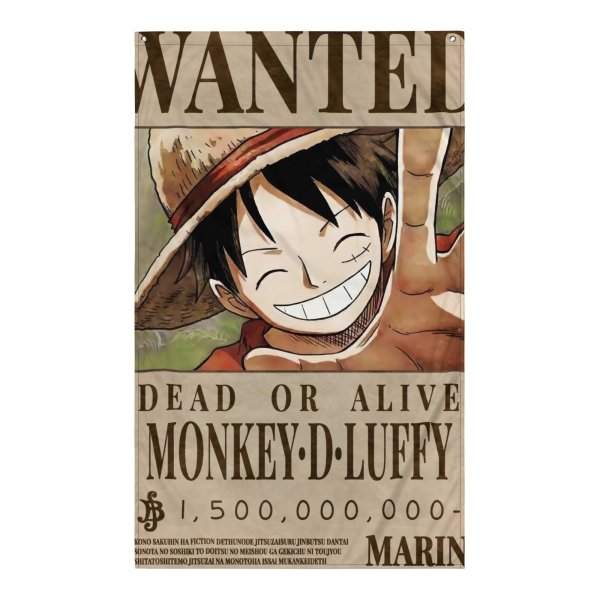 Luffy’s Wanted Poster  -  Cyberix