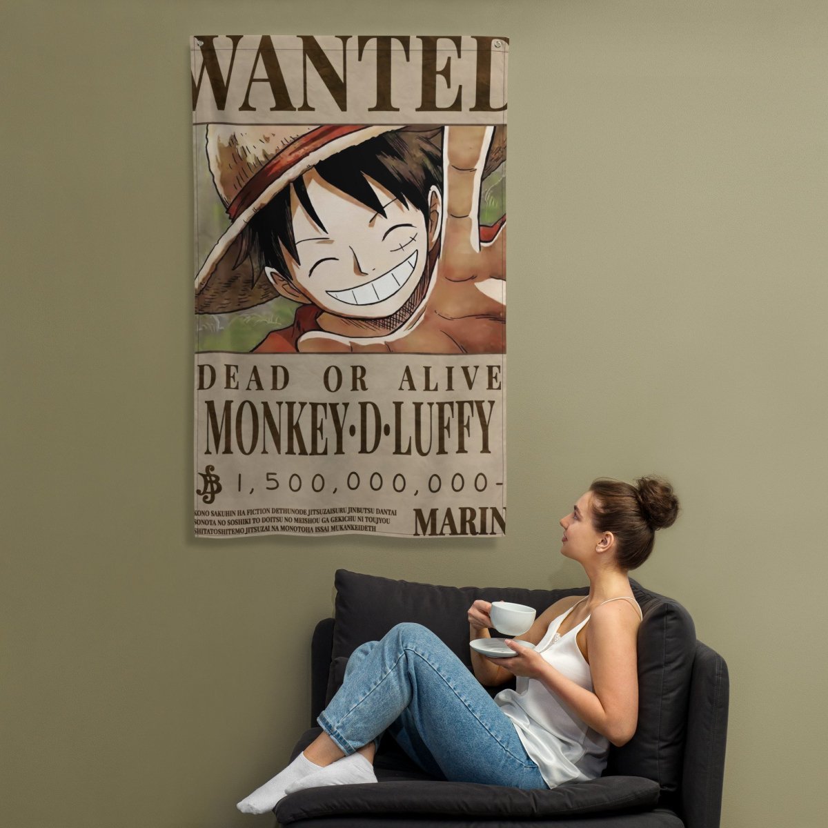 Luffy’s Wanted Poster  -  Cyberix