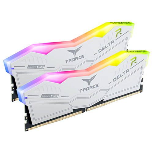 The TeamGroup T-Force DDR5-6400 CL40 Delta RGB is a high-performance memory module designed for desktop use. Released in February 2022, this DDR5 DIMM