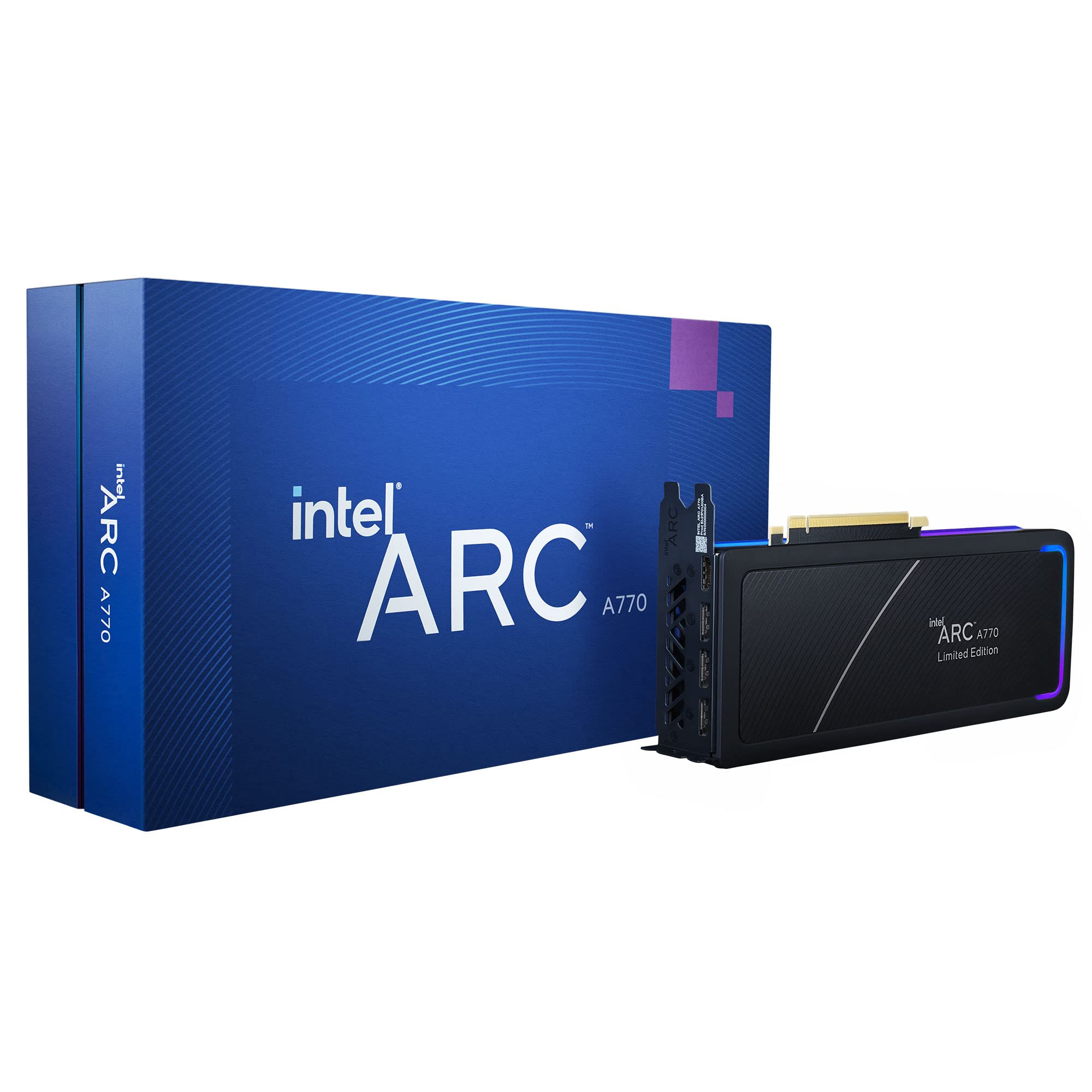 The Intel Arc A770 Limited Edition D6 16GB, released in October 2022, is a high-performance graphics card from Intel's Arc A series. It combines advan