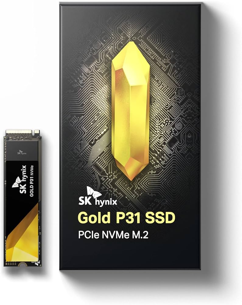 The SK hynix Gold P31 M.2 NVMe is an internal SSD that offers impressive performance and reliability for a wide range of computing needs. Released in