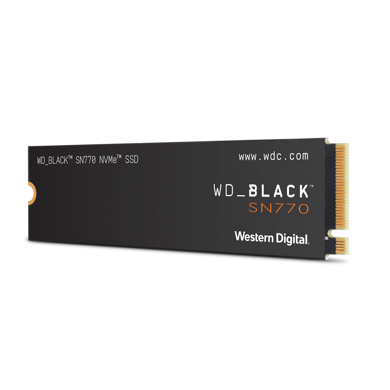 The Western Digital WD BLACK SN770 M.2 NVMe is a high-performance internal SSD designed for enthusiasts and gamers who demand fast data access and rel