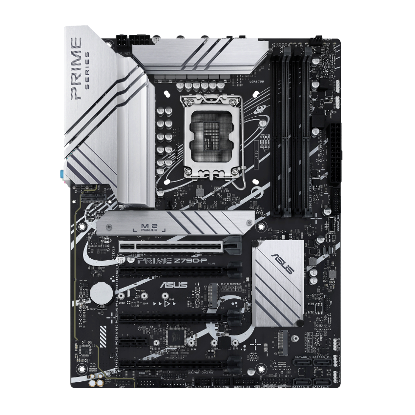 The ASUS PRIME Z790-P-CSM, released in October 2022, is a high-performance ATX motherboard designed for Intel CPUs, specifically utilizing the Intel S