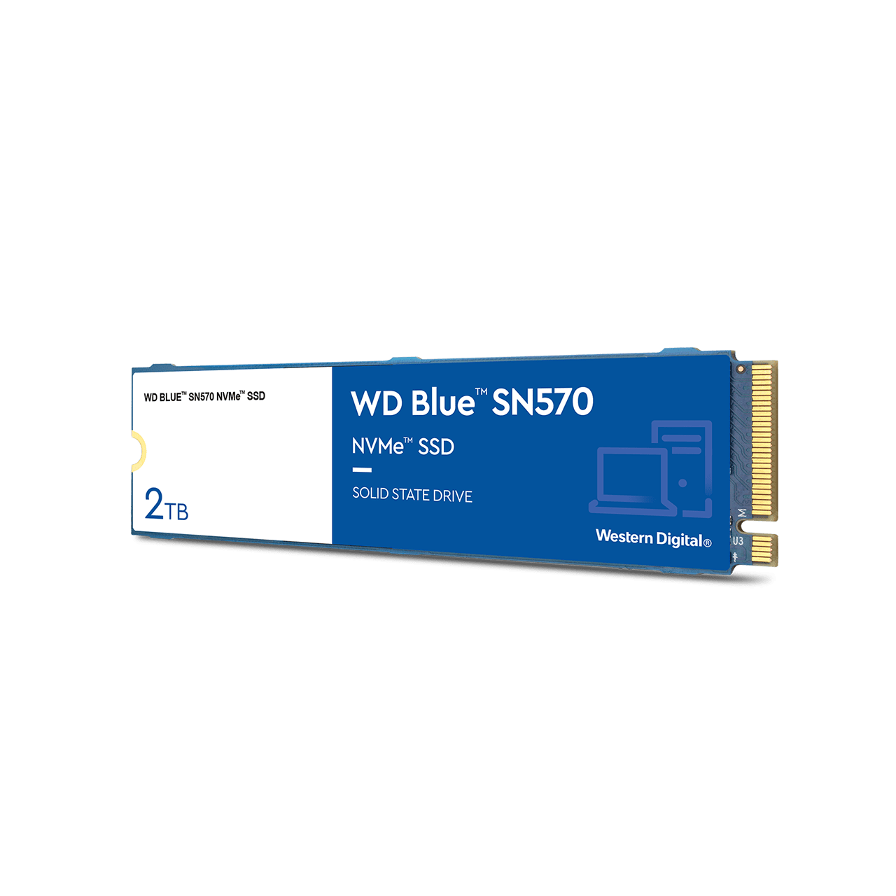 The Western Digital WD Blue SN570 M.2 NVMe, released in November 2021, is an internal SSD designed to provide high performance and reliability for a v