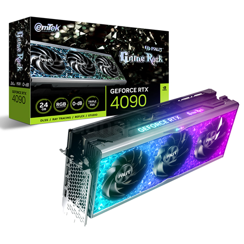 The EMTEK GeForce RTX 4090 GAMEROCK OC D6X 24GB is a high-performance graphics card from EMTEK, launched in October 2022. It features the latest NVIDI