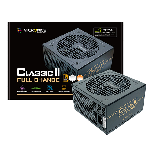 The Micronics Classic II Full Change 800W 80PLUS BRONZE is a robust and efficient ATX power supply unit introduced in June 2023.

Key features inclu