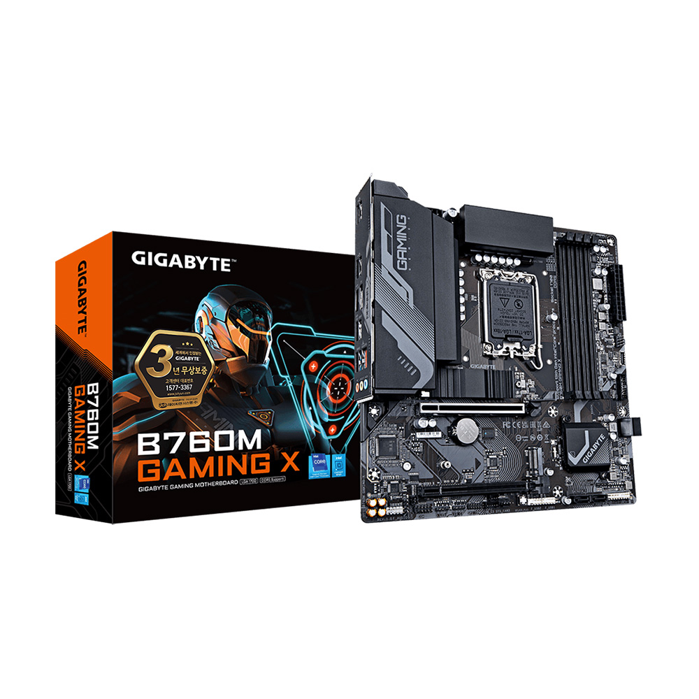 The GIGABYTE B760M GAMING X is a robust micro-ATX motherboard designed to support Intel CPUs, specifically compatible with Intel Socket 1700. Released