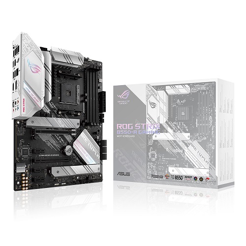 The ASUS ROG STRIX B550-A is a feature-rich motherboard designed for AMD CPUs, compatible with the AM4 socket, and released in July 2020. It leverages