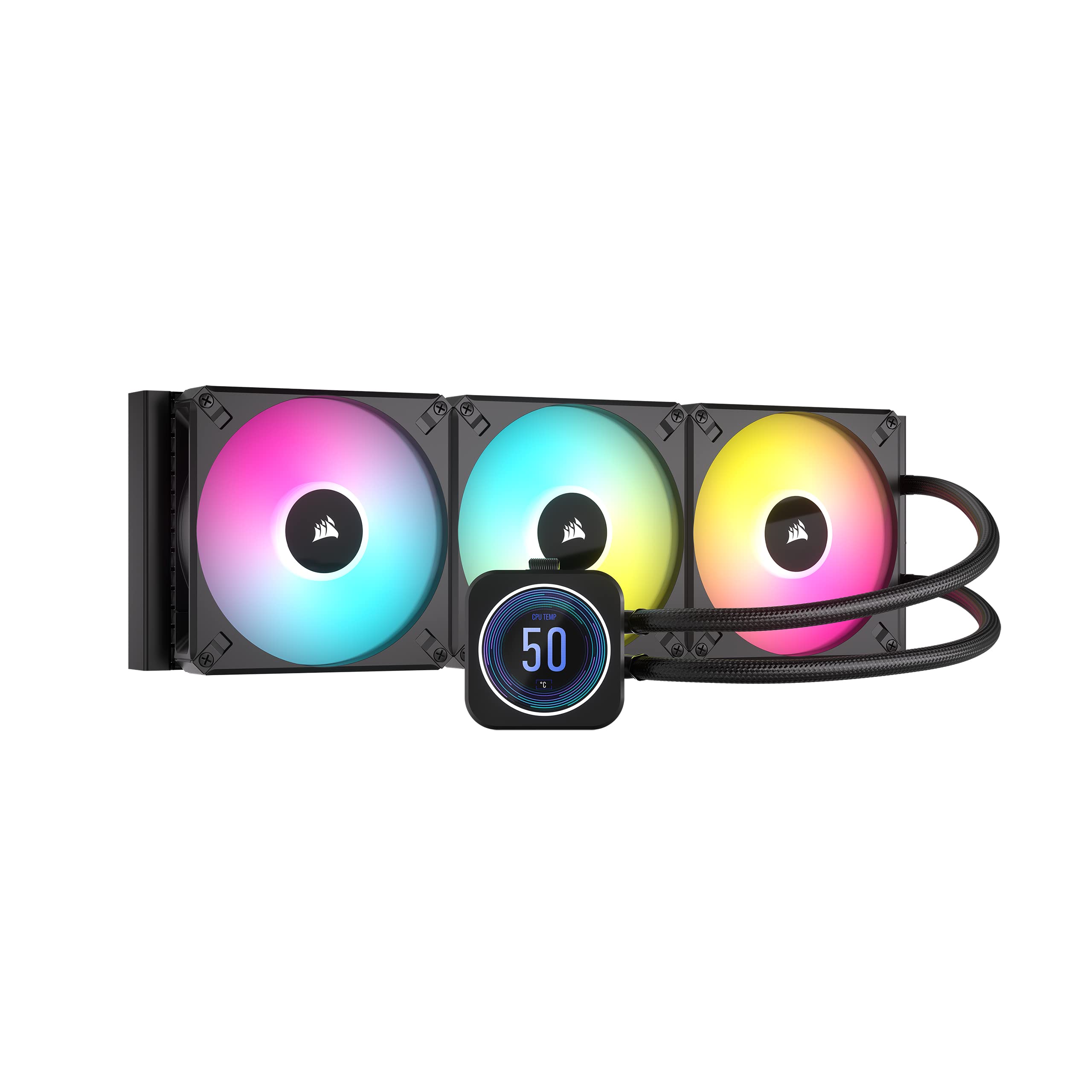 The CORSAIR iCUE H170i ELITE LCD XT, released in February 2023, is a premium liquid cooling solution designed to offer superior performance and custom