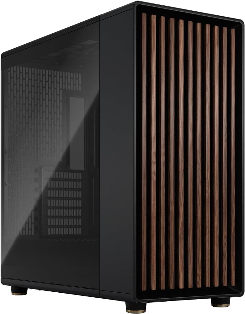 The Fractal Design North XL Dark Tempered Glass is a sophisticated and spacious PC case that combines style with high functionality, perfect for high-