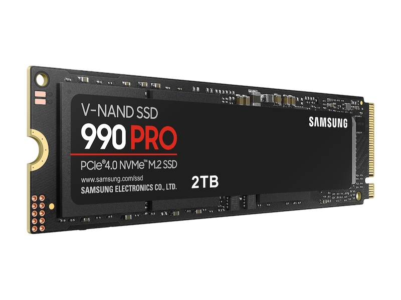 The Samsung 990 PRO M.2 NVMe SSD is a high-speed, reliable storage solution designed for demanding applications such as gaming, content creation, and